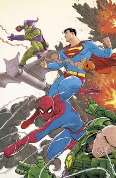 SUPERMAN/HOMEM-ARANHA - CAPA VARIANTE 02