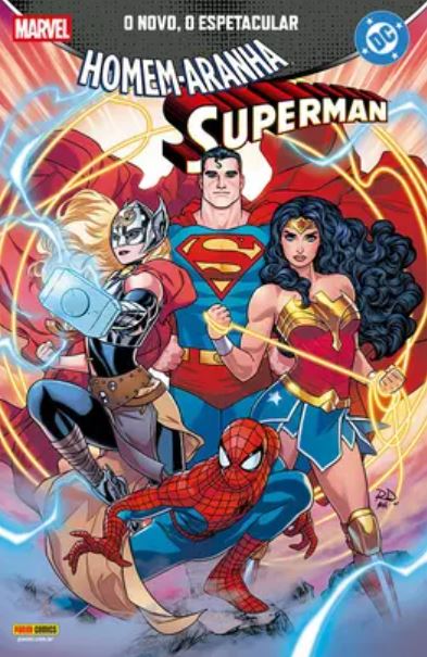 HOMEM-ARANHA/SUPERMAN - CAPA VARIANTE 02