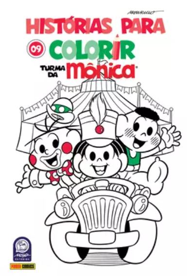 ALMANAQUE DA TURMA DA MÔNICA PARA COLORIR 09